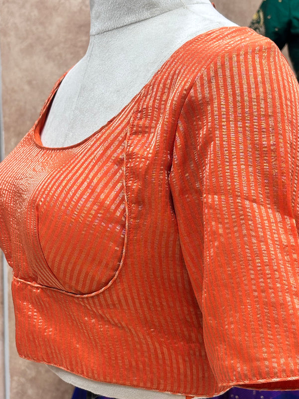 Zyra - Orange Blouse