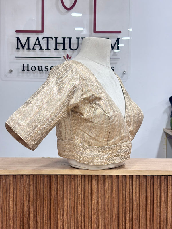 Charvi- Light Gold Blouse