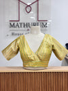Charvi- Lemon Yellow Blouse
