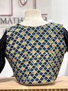 Urvi- Black/Blue Koti Blouse