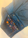 Botanica - Cobalt Blue Embroidery Blouse