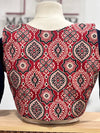 Urvi- Blue/Maroon Koti Blouse
