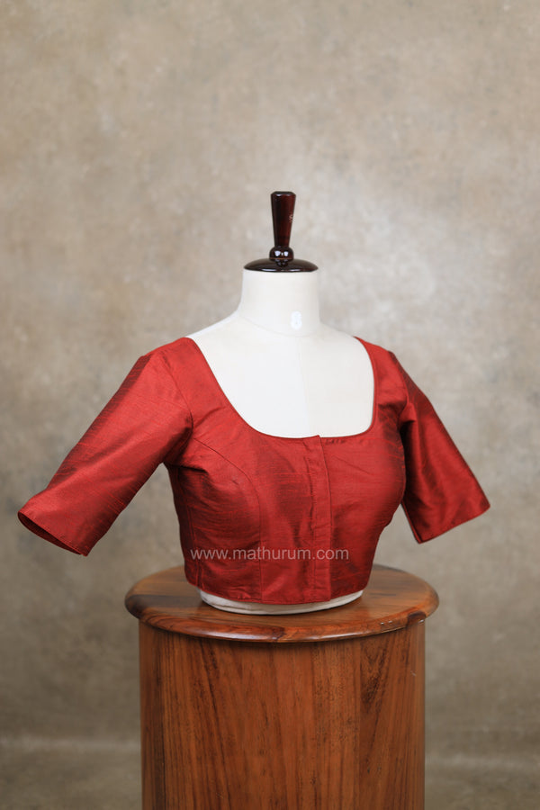 Sakshi- Maroon Blouse