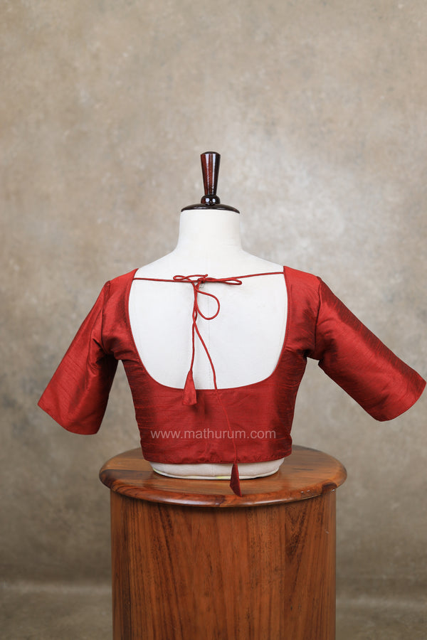 Sakshi- Maroon Blouse