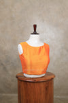 Vaigai- Yellow Blouse (Attachable Sleeves)