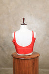 Nayan Plain- Red Blouse