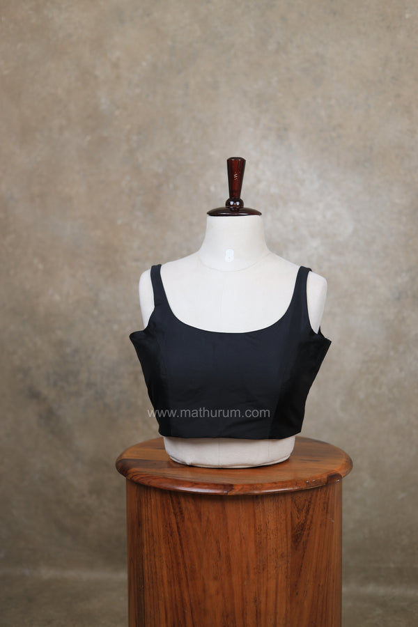 Nayan Plain- Black Blouse