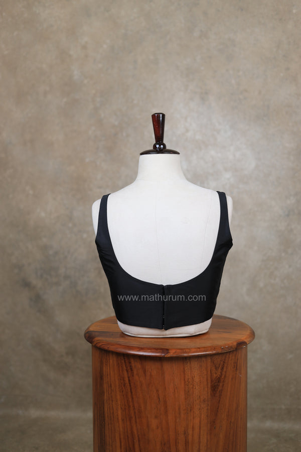 Nayan Plain- Black Blouse