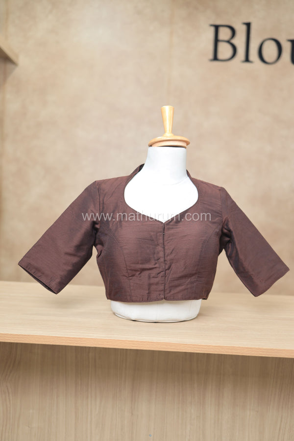 Diya - Brown Blouse