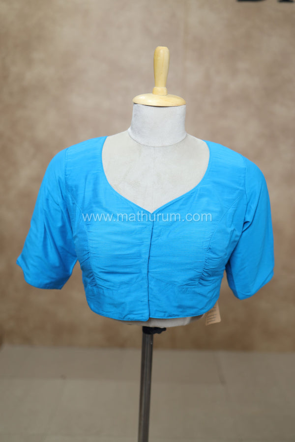 Diya - Sky-Blue Blouse