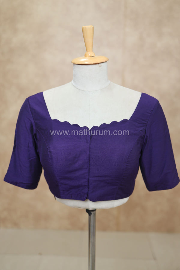 Diya - Violet Blouse