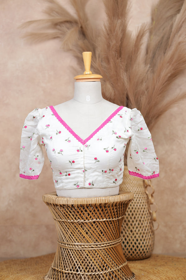 Lilly- White Blouse