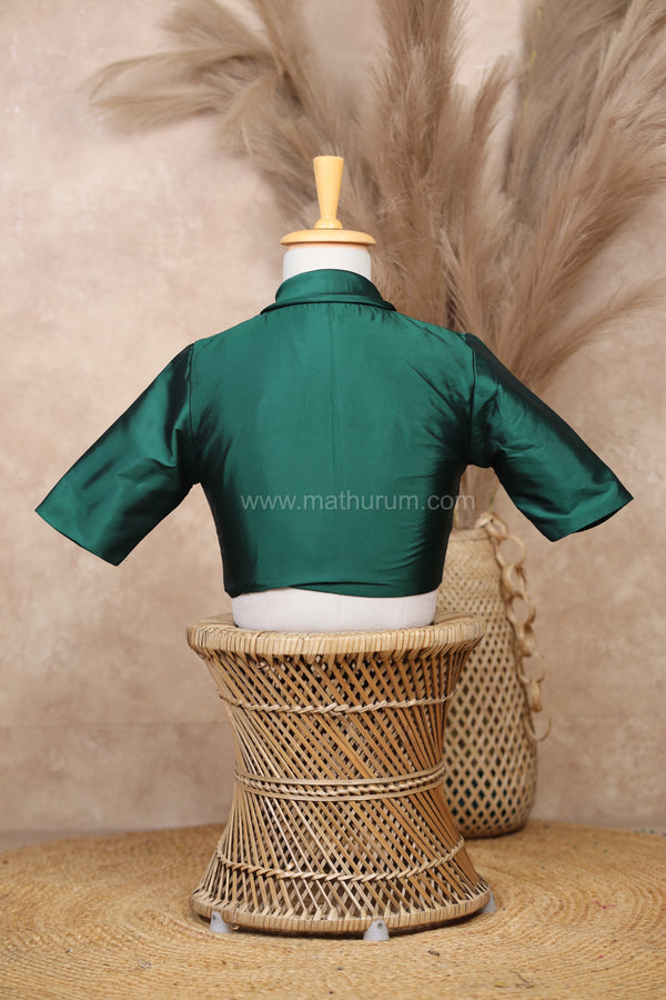 High Line - Bottle Green Blouse
