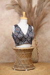 Terra- Black Sleeveless Blouse
