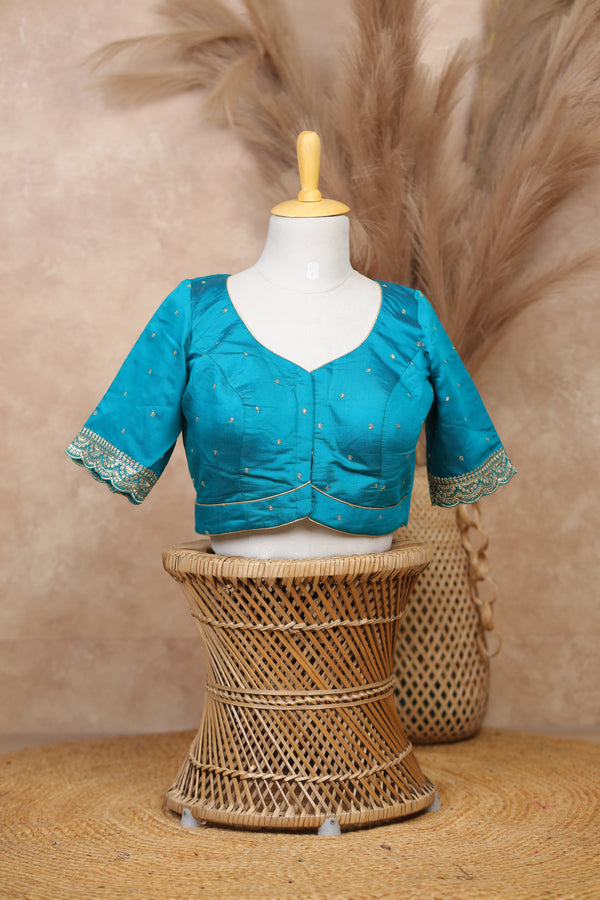 Anvika - Rama Blue Blouse