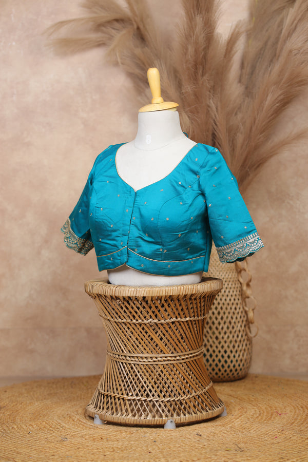 Anvika - Rama Blue Blouse