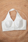Luna - White Blouse Sleeveless