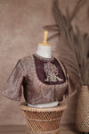 Sita- Brown Zardosi Blouse