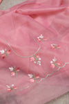 Carol- Pastel Pink Embroidery Saree