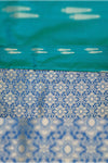 Vriksha- Peacock Green Semi Soft Silk Saree