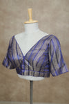 Megalai- Dark Blue Blouse