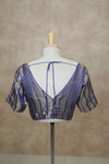 Megalai- Dark Blue Blouse
