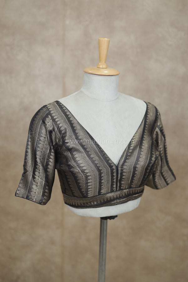 Megalai- Black Blouse