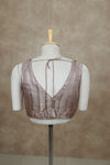 Megalai- Rose Gold Blouse (Attachable Sleeves)
