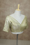 Megalai-Lemon Yellow Blouse