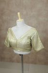 Megalai-Lemon Yellow Blouse