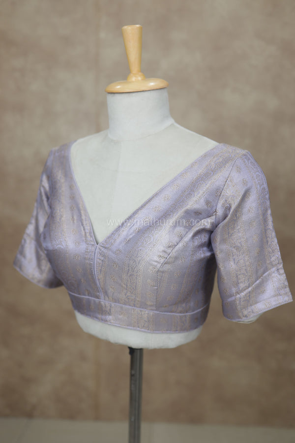 Megalai- Lilac Blouse