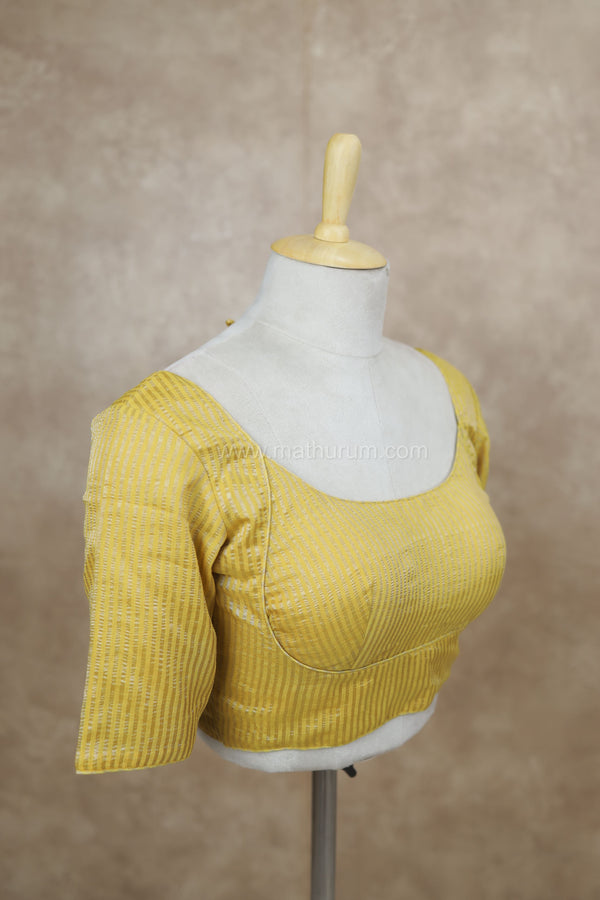 Zyra - Mustard Blouse