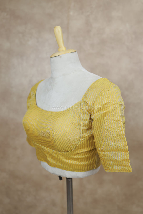Zyra - Mustard Blouse