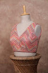 Mogra- Pink Blouse (Attached Sleeves)