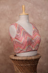 Mogra- Pink Blouse (Attached Sleeves)
