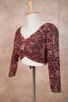 Kash - Black Full Sleeve Blouse
