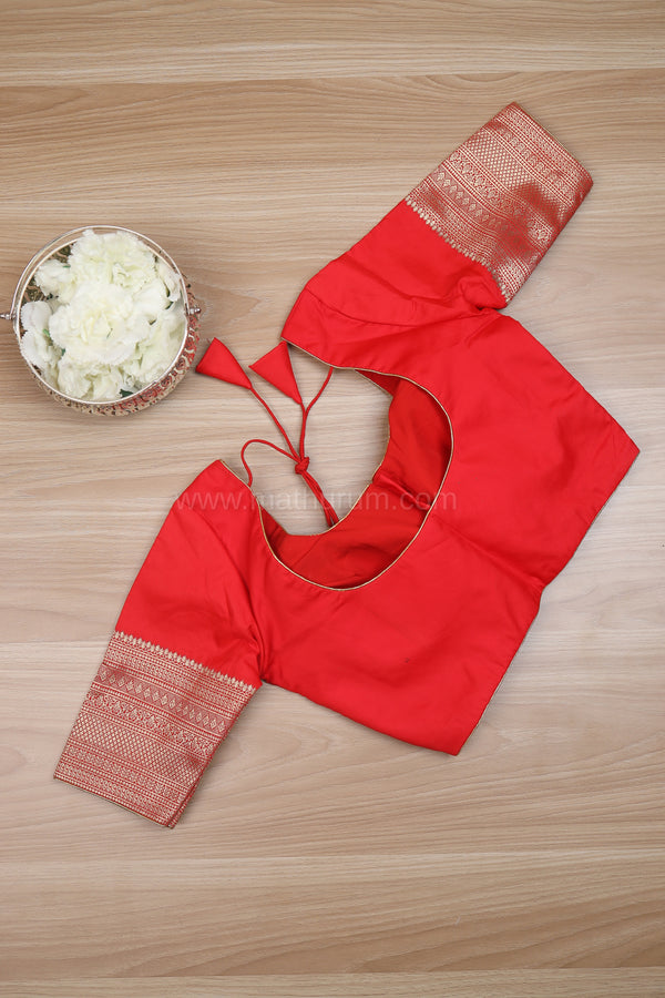 Vasudha - Red Blouse
