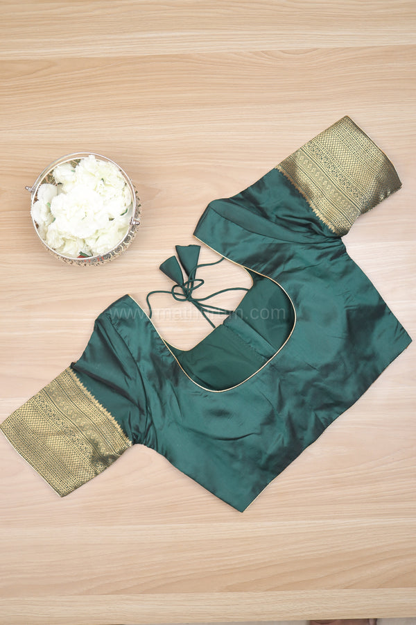 Vasudha - Green Blouse