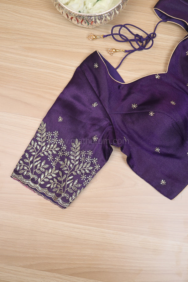 Madhura - Purple Blouse