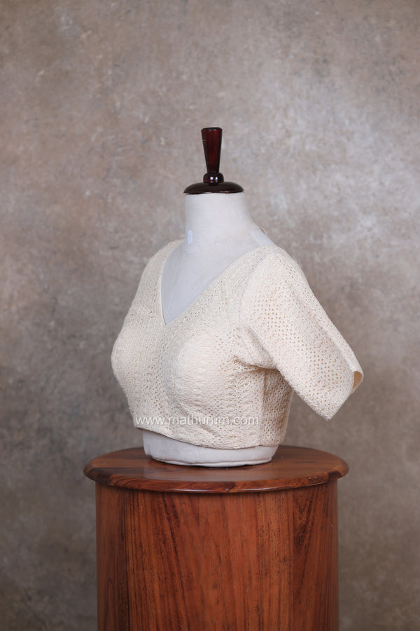 Loop & Loom -Off-White Blouse