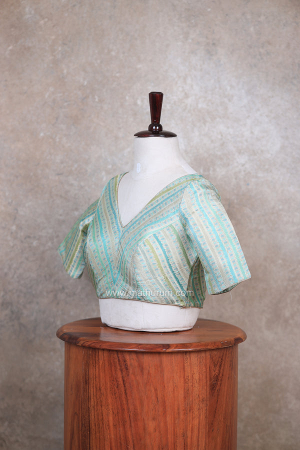 Vanya- Pastel Green Blouse