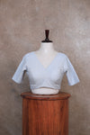 Cara Luxe- Silver Blouse