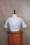 Cara Luxe- Silver Blouse