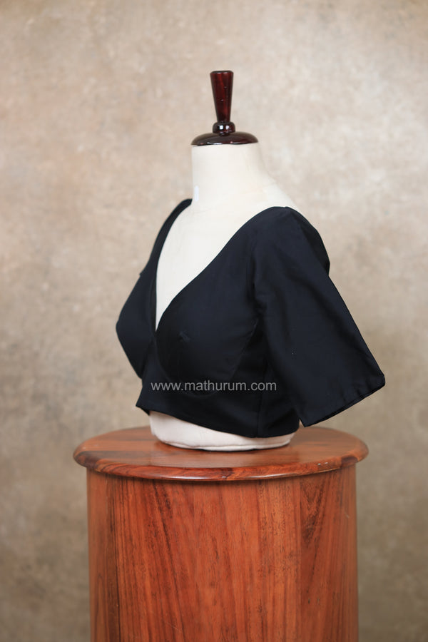 Heartline Black Blouse