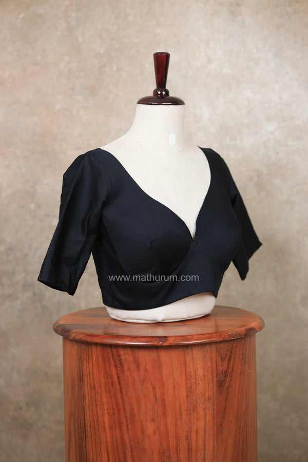 Heartline Black Blouse