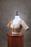 Swara- Antique Gold Blouse