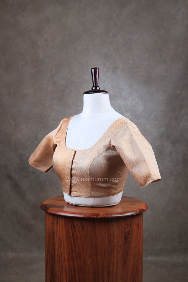 Swara-Copper Gold Blouse