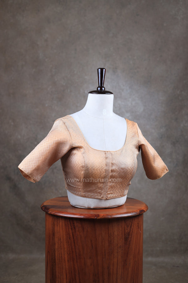 Swara-Copper Gold Blouse