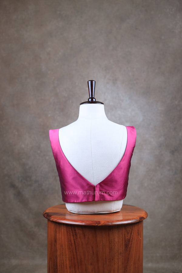 Miraya- Wine Blouse