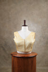 Taal- Gold Blouse (Attachable Sleeves)
